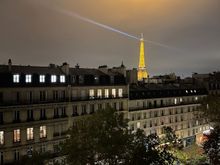 View from my hotel room