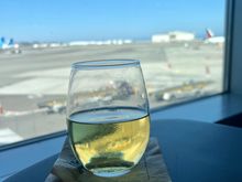 Blue skies at SFO