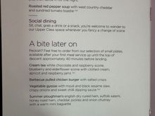 Old UC menu from 2024