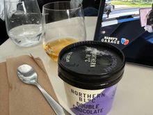 LHR-IAD midflight ice cream