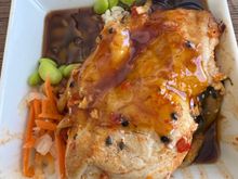 sesame chicken & rice
