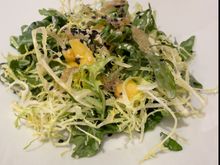 Squash salad: light, fresh, and crispy ingredients to balance out the salad.