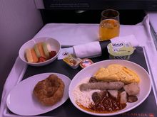 This was surprisingly good. Way better than Air France's Omelette. 8/10