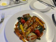 Tasty but slightly agricultural presentation - quite spicy!