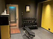 The gym at the Royal Park Iconic was absurdly small...