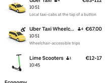 I love how a Lime scooter could be 6 minutes quicker. I would've thought the battery would have run out by then...?