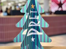 Pret have really gone overboard with the Christmas decorations 