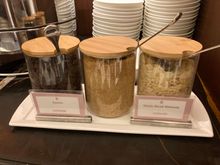 Add ons for the hot oatmeal
