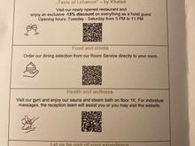 Directory of hotel 