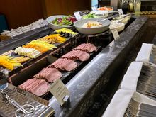 Buffet, top floor