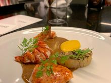 lobster poached in butter