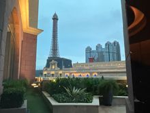 View from restroom behind the drapes 😉