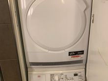 Washer and dryer. Luckily with English instructions given. 