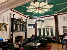 Bar sitting area