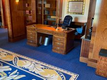 The Desk with special telephone 