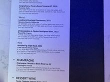 Wine List