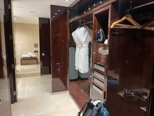 Suite - huge bathroom with closet (there’s also a separate half bath) 