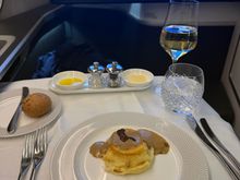 Mushroom soufflé 