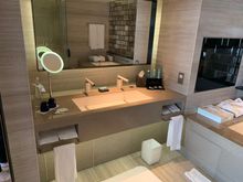 Main Bathroom + Sink (with the usual Bliss products)