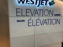 Westjet Elevation lounge

