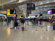 Economy Check-in/bag drop