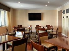 Executive lounge seating (computers and printers to the right off screen)