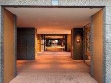 Entrance to hotel