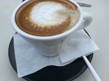 It is a very good cup of coffee