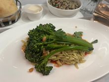 Orzo starter - this was nice, I also enjoyed the quinoa salad on the side, which had good flavour. 