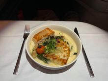 I enjoyed this; the cod was especially tasty. Overall relatively heavy due to the celeriac puree but still enjoyable