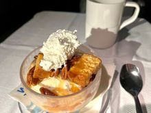 “Limited edition” Sky High Caramel Cloud sundae in United Polaris for June- July 2025