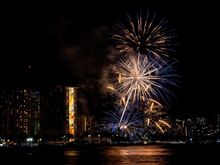 Friday night fireworks 
