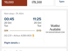 777 on my but A380 Suites on SYD or London routes always required waitlist for a while now.