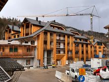 Hotel overview from village side