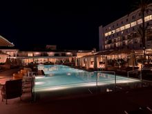 Pool at night
