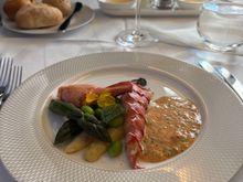 Lobster starter - very tasty