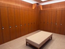 Locker room