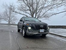 Front view with the headlights on (those are the headlights and not foglights) 