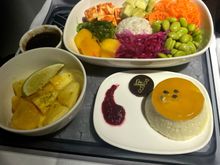 Standard Fruit and Veggie Bowl for second meal.