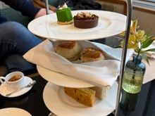 Tea time in the lounge