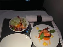 NRT to YYZ 

I wasn't crazy about this shrimp appetizer meat was a bit too firm. 6/10