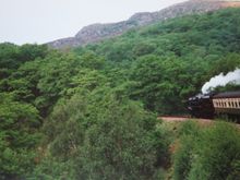 Steam train from Fort William to Mallaig