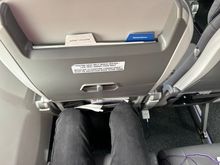 I was in Row 30, window, on a near empty 4 hr Porter transcon  a few weeks ago. 

Had there been someone with a service animal beside me, but not under the seat, I have no idea where that someone would have put their own legs, let alone the animal. 

It would also create a blockage that would restrict my ability to egress the aircraft quickly in the event of an emergency. 

Are we suggesting that anyone with a service animal should be allocated a business class seat? At whose expense? 