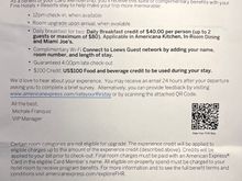 Amex FHR 