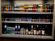 beverages area near the bar