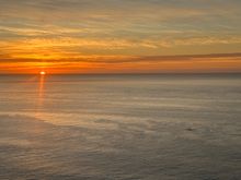 View from sunrise hike