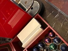 Nespresso capsule machine with generous  daily replenished stock