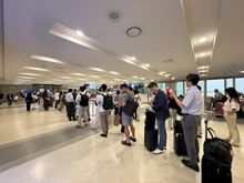 Boarding groups strictly enforced 