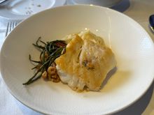 The halibut was excellent 