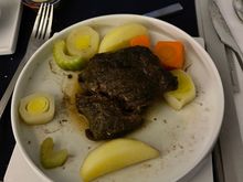 The beef was medium well. 